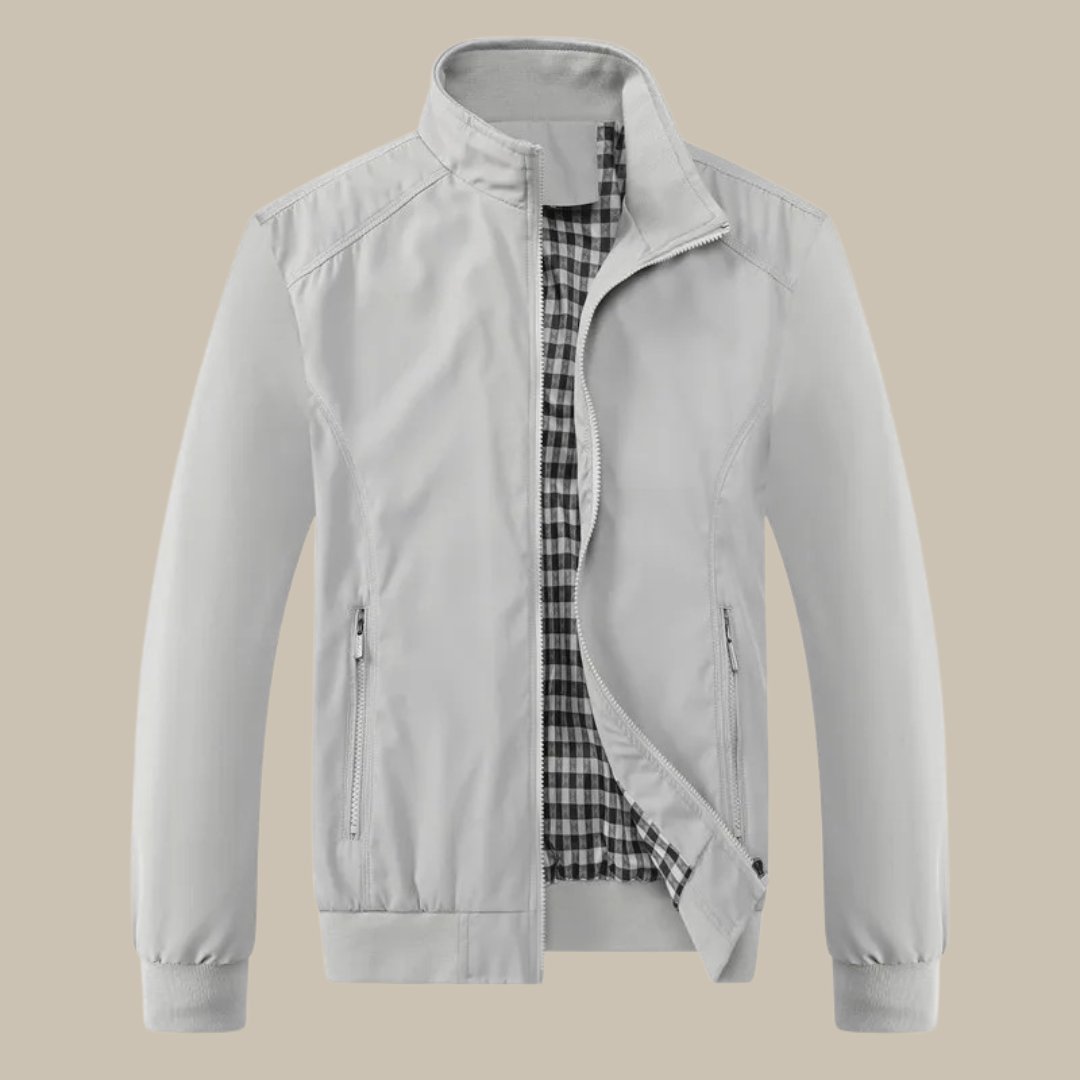 Men's Bomber Jacket - Gray