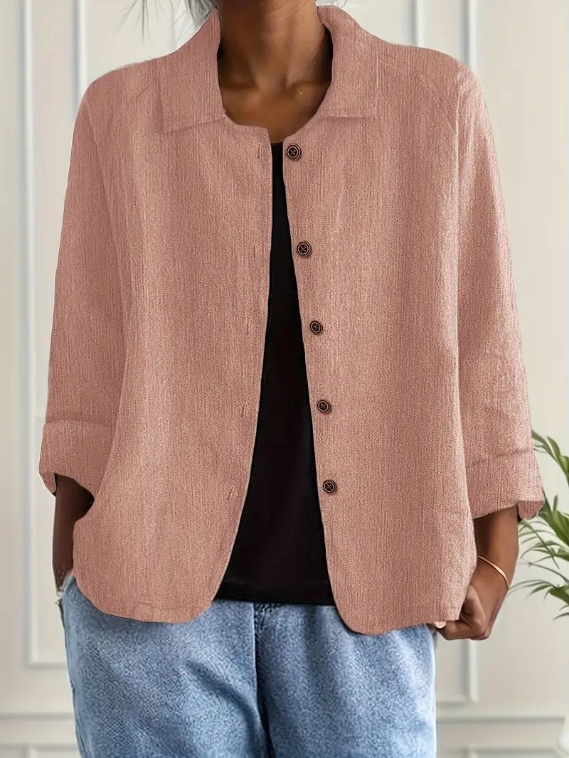 Women's Shirt Jacket - Pink