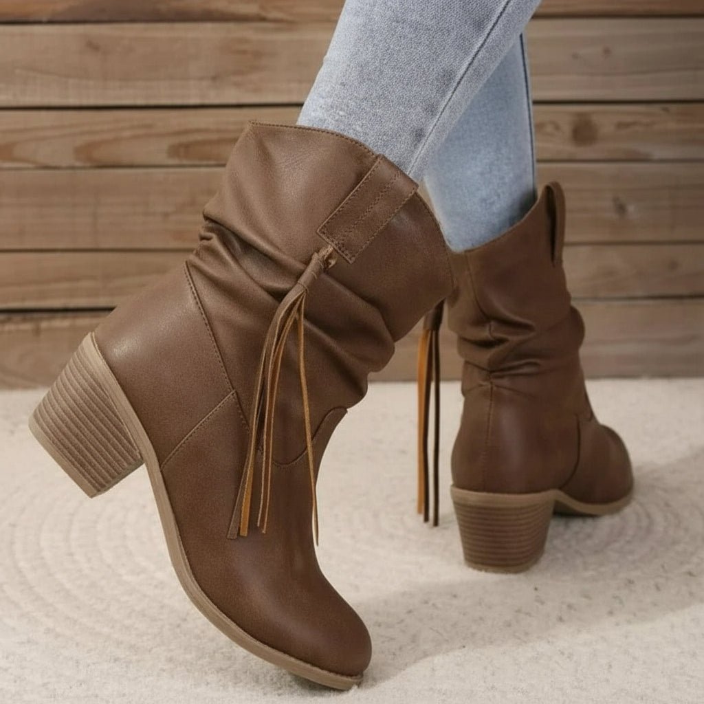 Women's Mid-Calf Ankle Boots