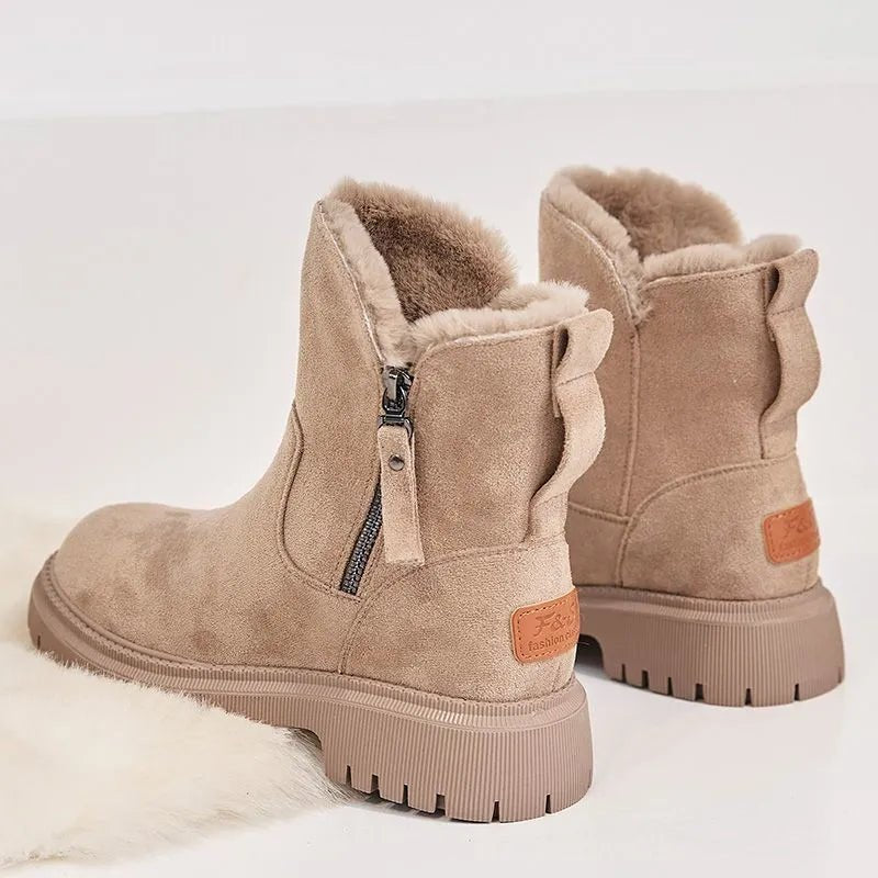 Women's Suede Snow Boots