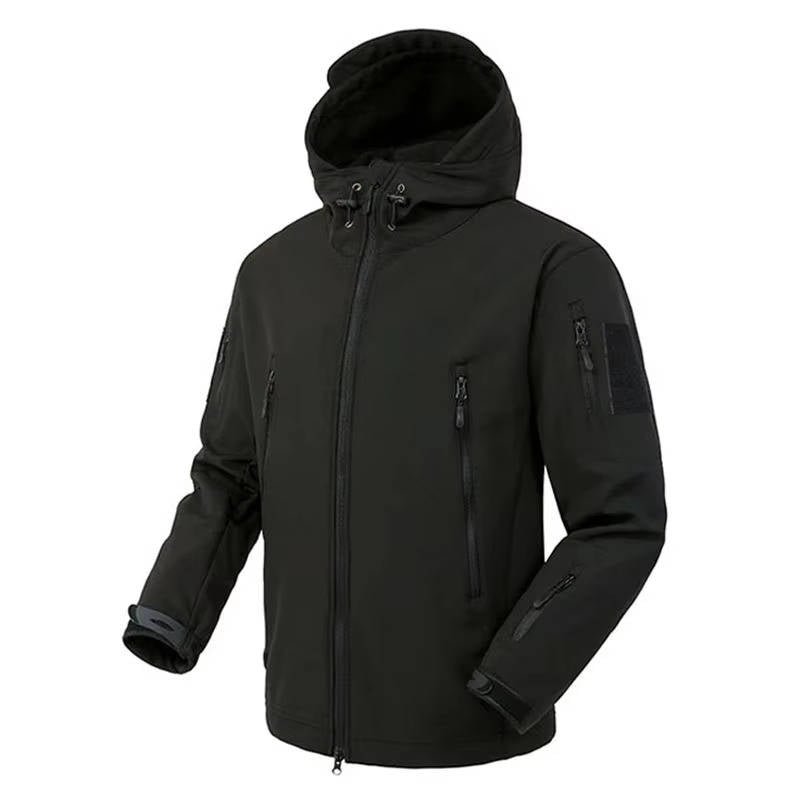 Men's Tactical Hooded Softshell Jacket